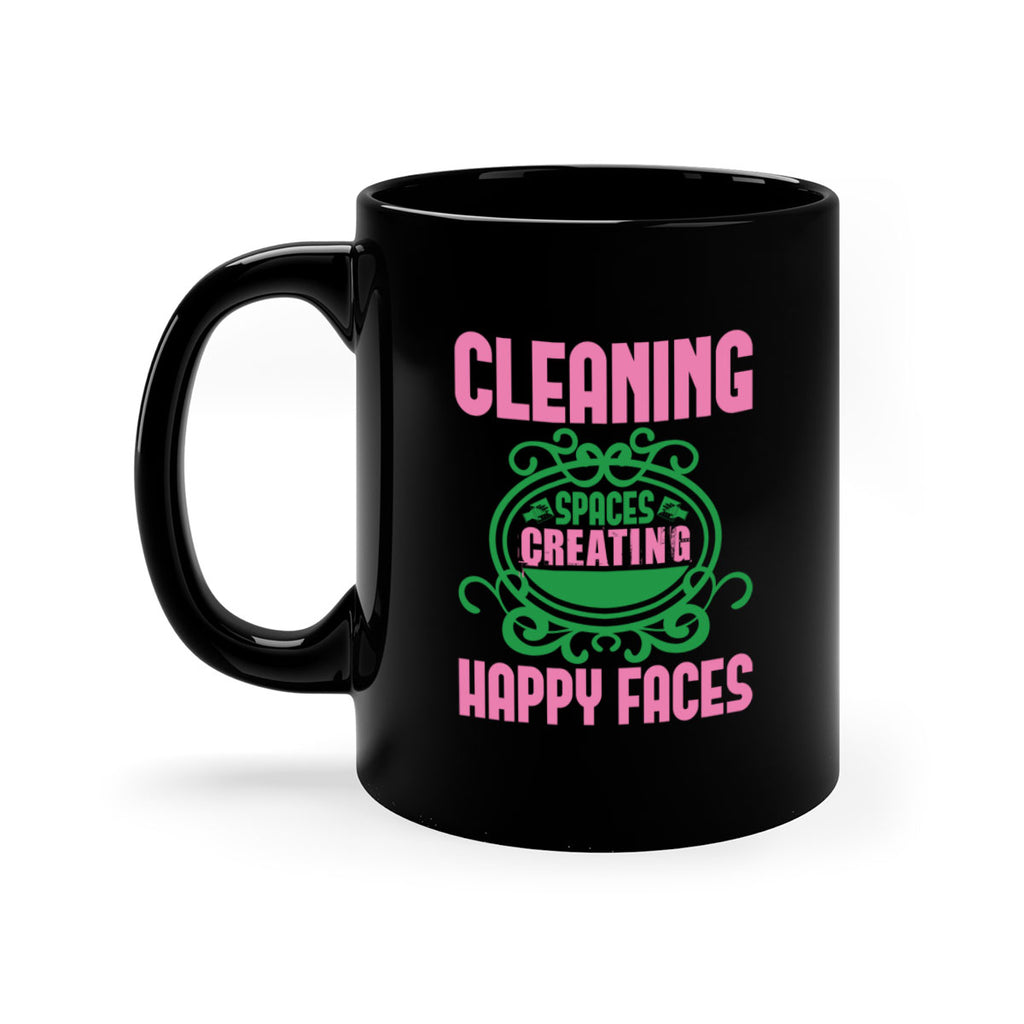 Cleaning spaces creating happy faces Style 41#- cleaner-Mug / Coffee Cup