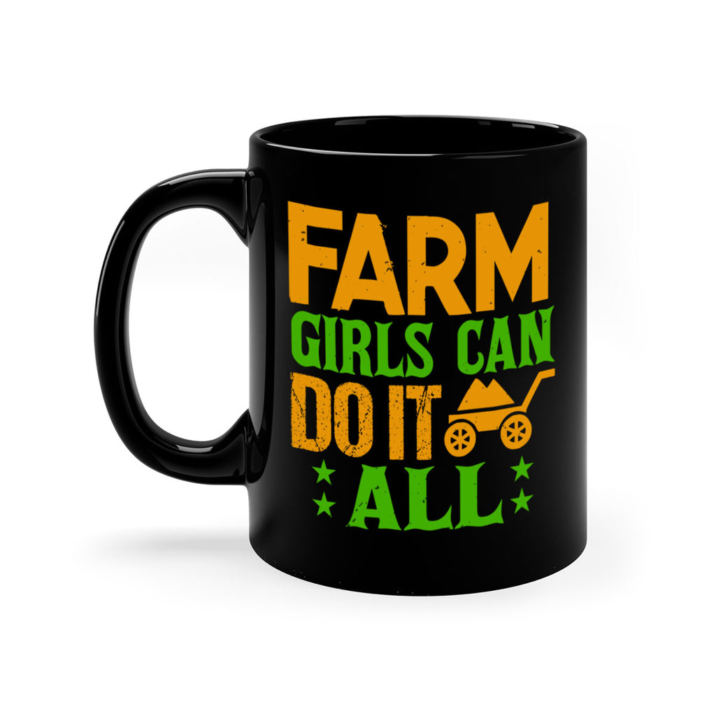 Farm girls can do it all 13#- Farm and garden-Mug / Coffee Cup