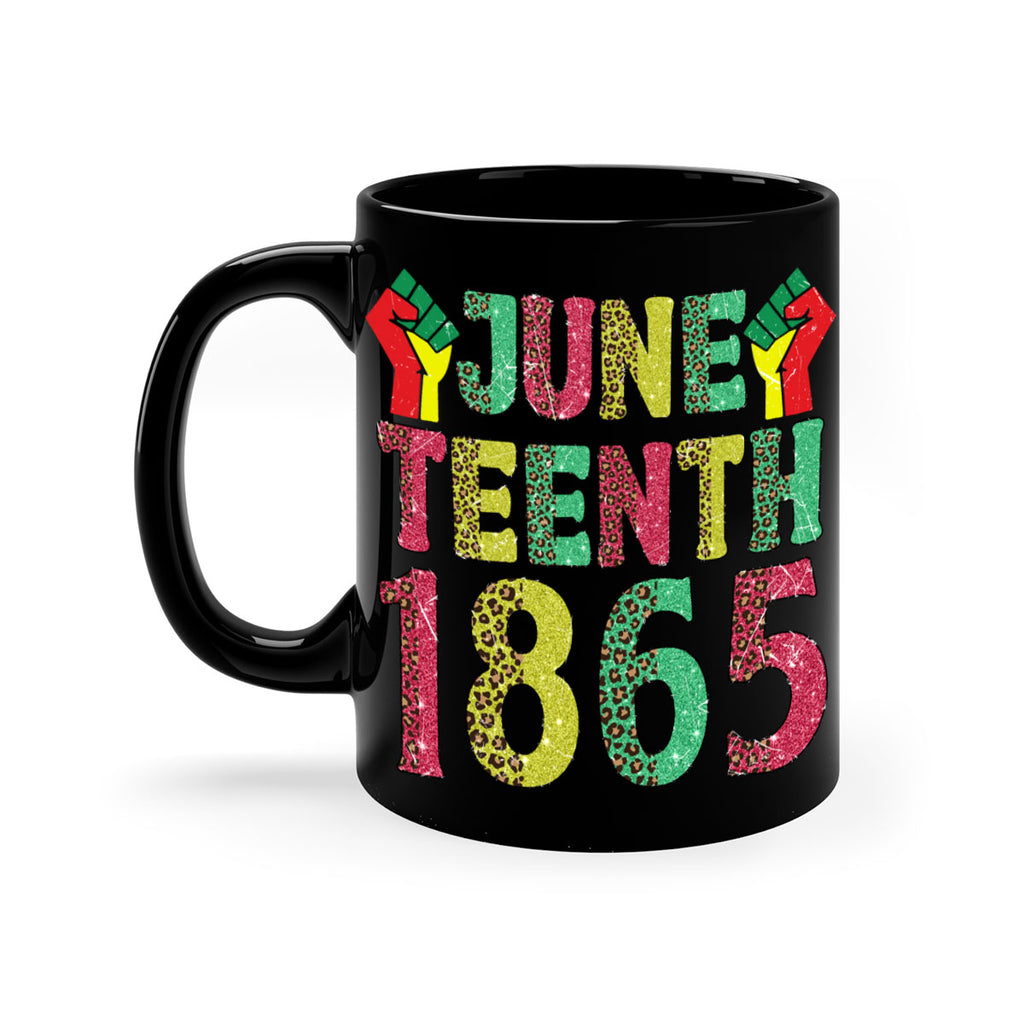 Fist Juneteenth Since 1865 Design Png 10#- juneteenth-Mug / Coffee Cup
