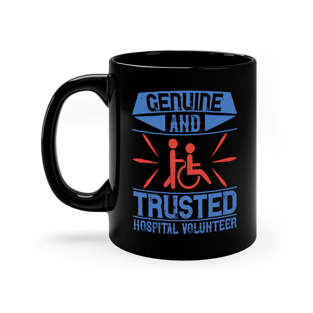 Genuine and Trusted Hospital Volunteer Style 2#-Volunteer-Mug / Coffee Cup