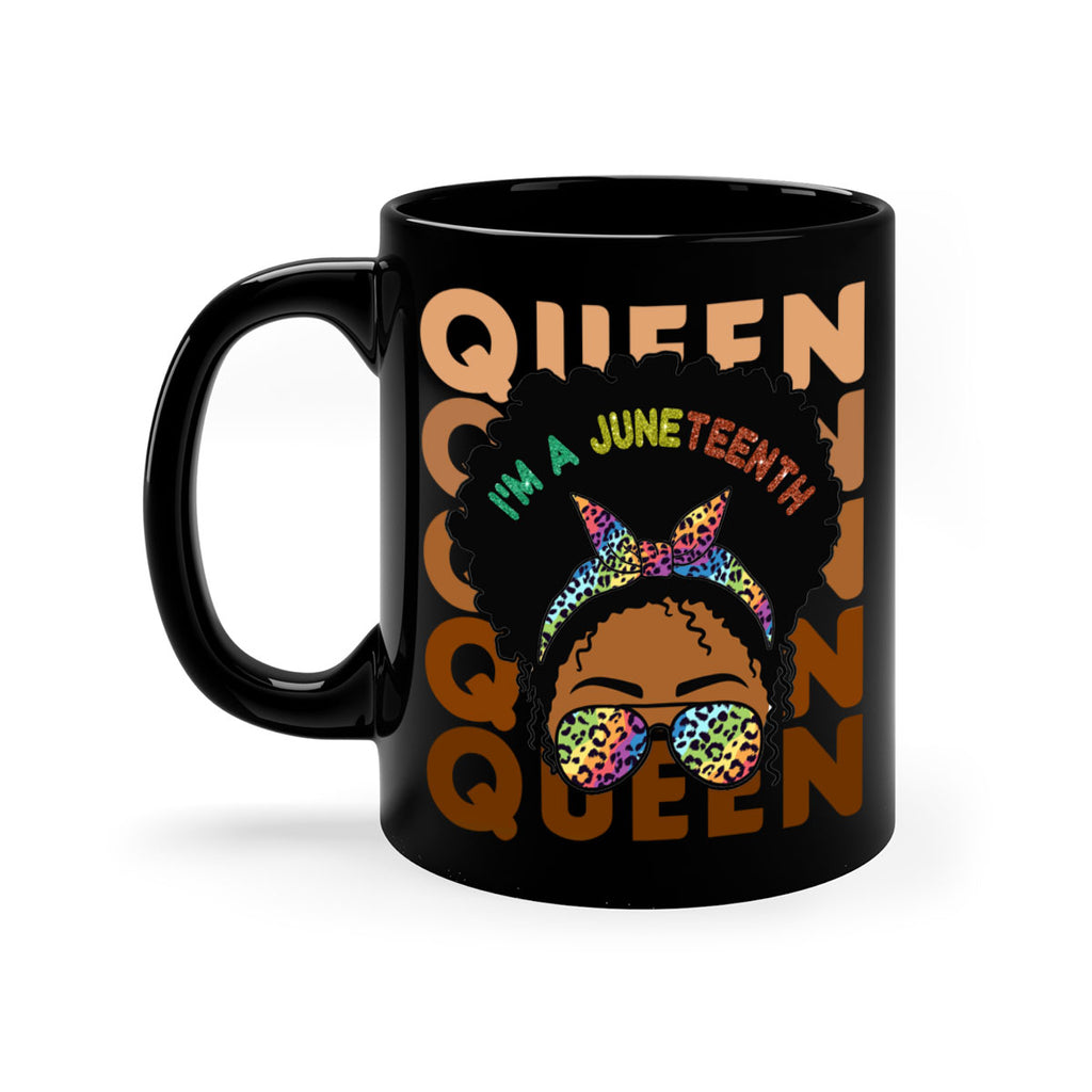 Juneteenth Queen Swag Black Melanin Png 26#- juneteenth-Mug / Coffee Cup
