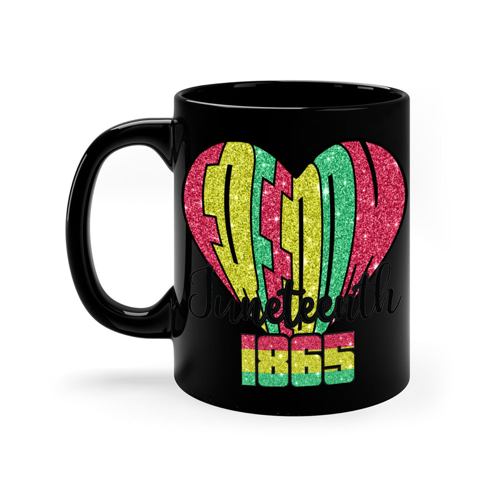 Juneteenth Since 1865 Heart 20#- juneteenth-Mug / Coffee Cup