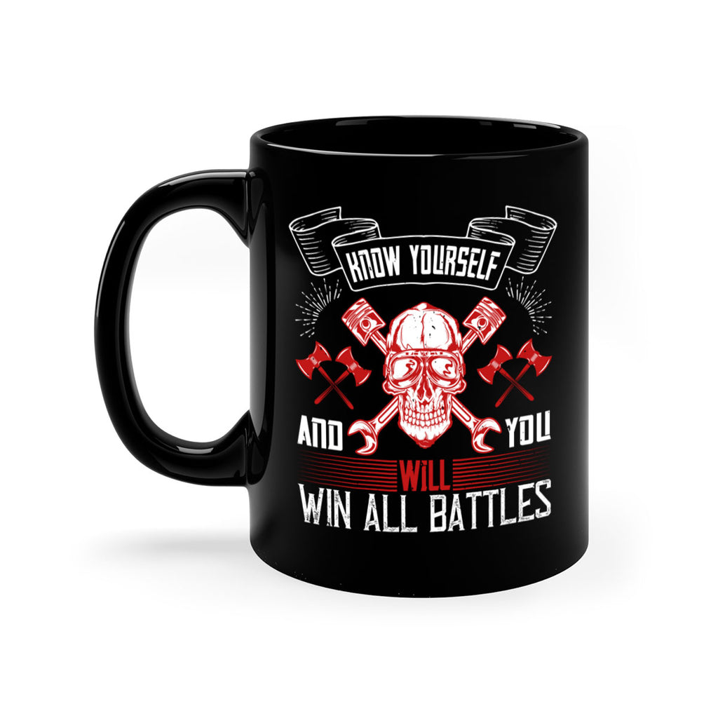 Know yourself and you will win all battles Style 25#- dentist-Mug / Coffee Cup