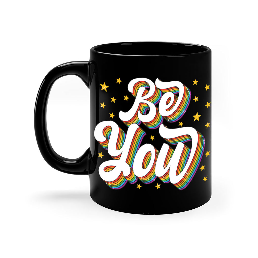 Lgbtq Be You Gay Pride Lgbt Ally Rainbow 31#- lgbt-Mug / Coffee Cup