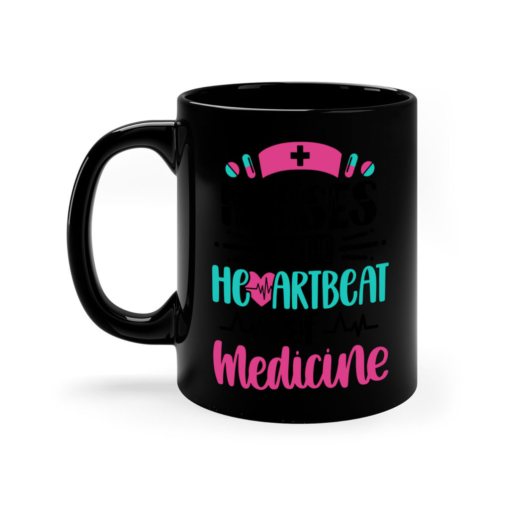 Nurses Are The Heartbeat Style Style 90#- nurse-Mug / Coffee Cup