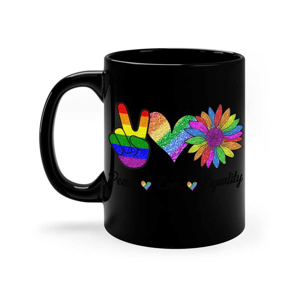 Peace Love Equality Lgbt Pride Design 40#- lgbt-Mug / Coffee Cup