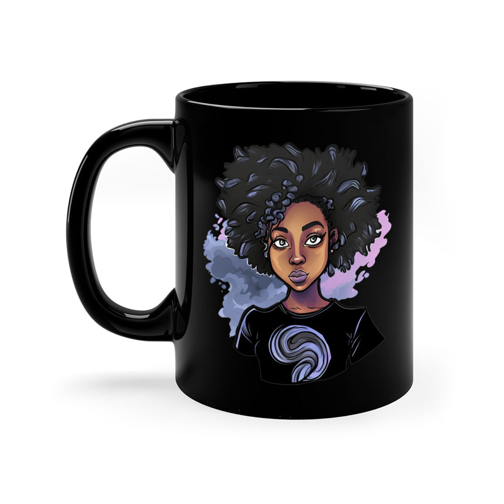 Sparkling Black Girl Design 1#- Black women - Girls-Mug / Coffee Cup