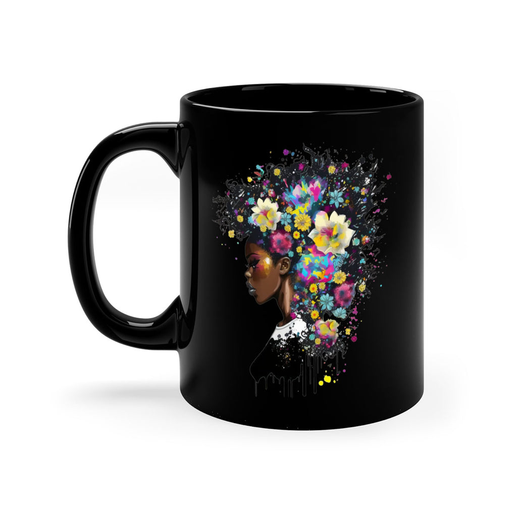 Sparkling Black Girl Design 2#- Black women - Girls-Mug / Coffee Cup