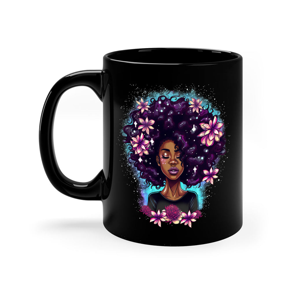 Sparkling Black Girl Design 3#- Black women - Girls-Mug / Coffee Cup