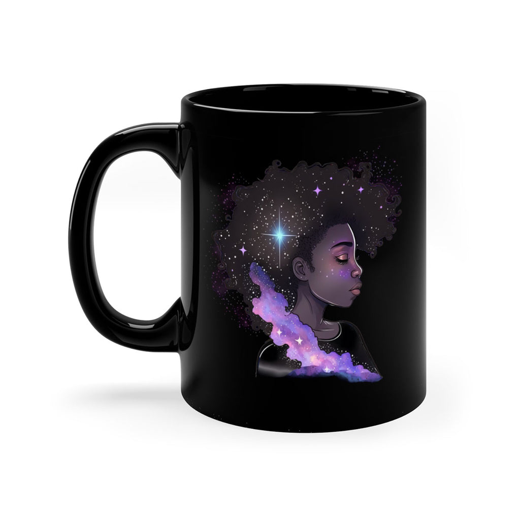 Sparkling Black Girl Design 4#- Black women - Girls-Mug / Coffee Cup