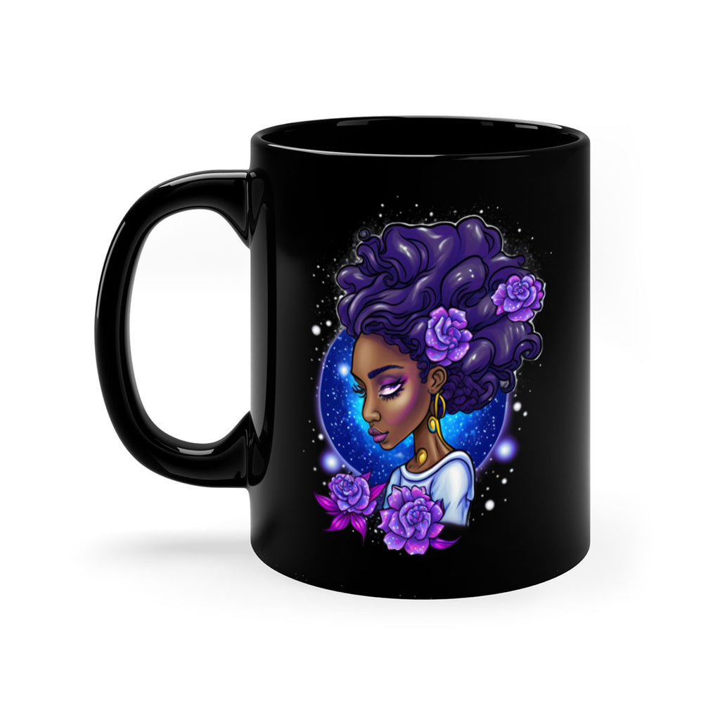 Sparkling Black Girl Design 7#- Black women - Girls-Mug / Coffee Cup