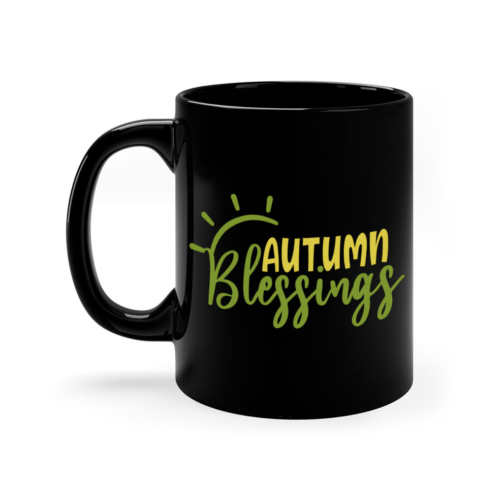 autumn blessings 66#- thanksgiving-Mug / Coffee Cup