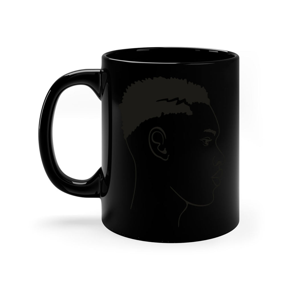 beardman 49#- Black men - Boys-Mug / Coffee Cup