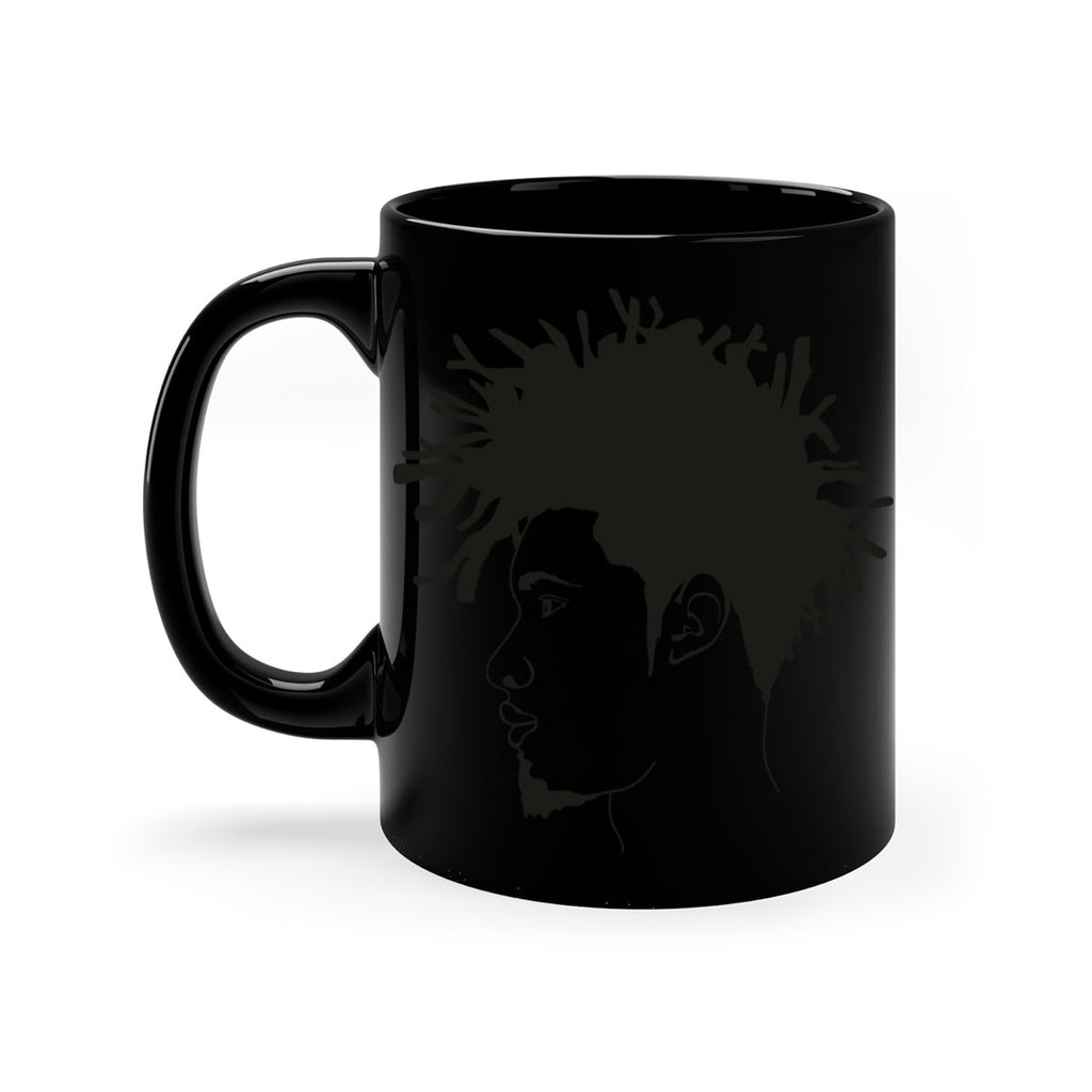 beardman 51#- Black men - Boys-Mug / Coffee Cup