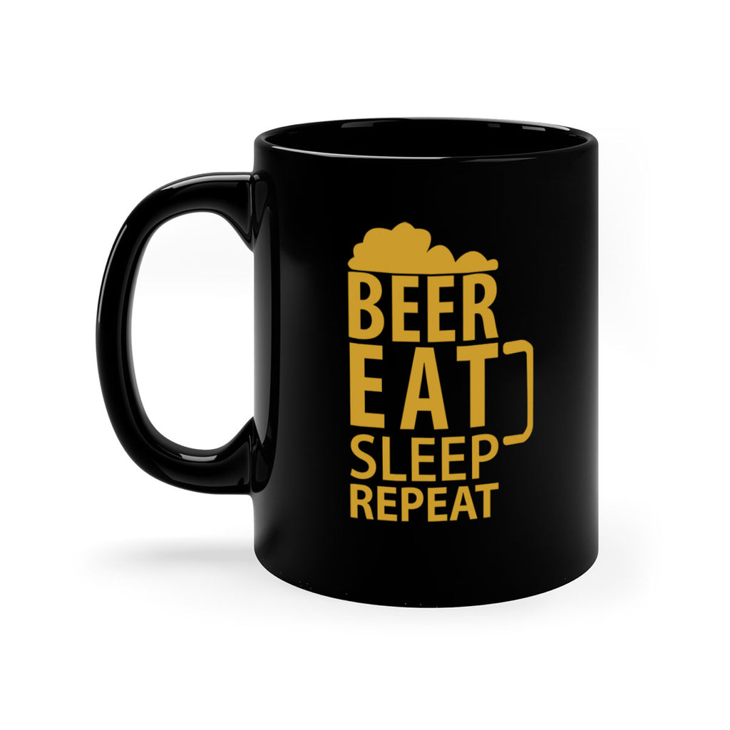 beer eat sleep 109#- beer-Mug / Coffee Cup