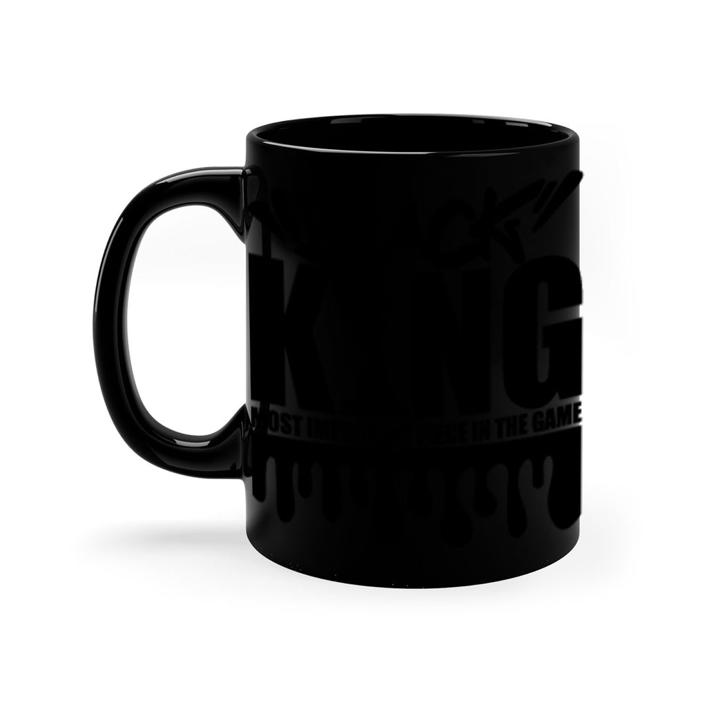 black king 174#- black words - phrases-Mug / Coffee Cup