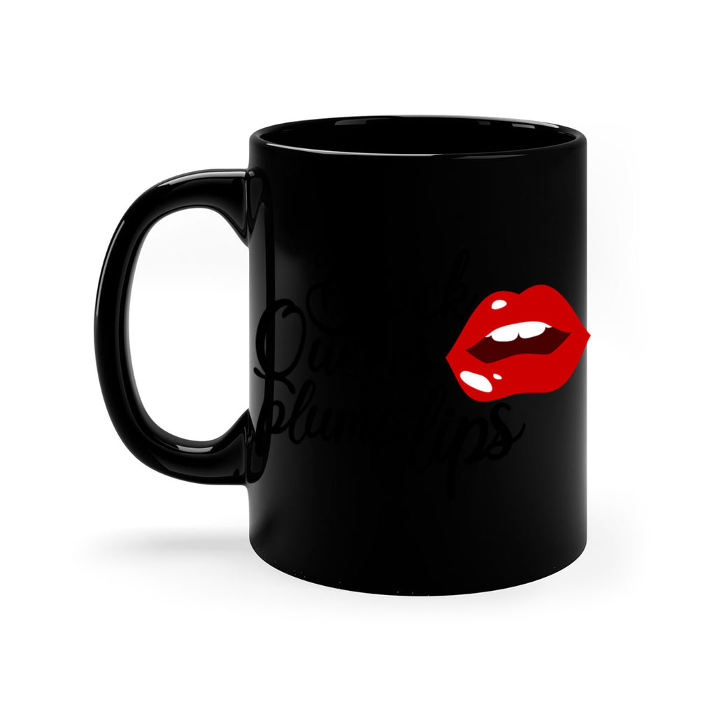 black queens plump lips Style 54#- Black women - Girls-Mug / Coffee Cup