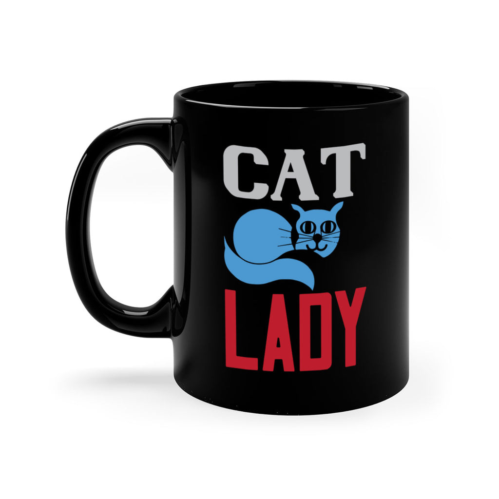 cat lady Style 31#- cat-Mug / Coffee Cup