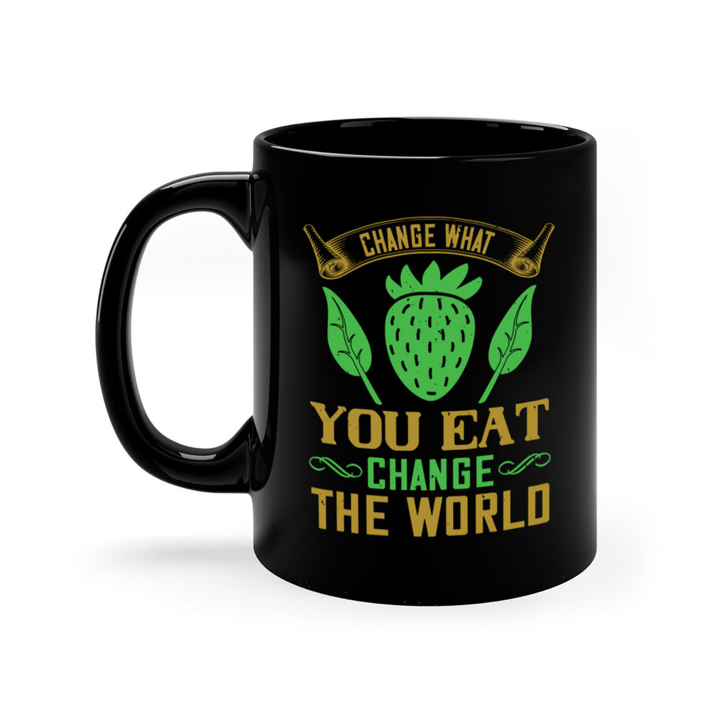 change what you eat change the world 146#- vegan-Mug / Coffee Cup