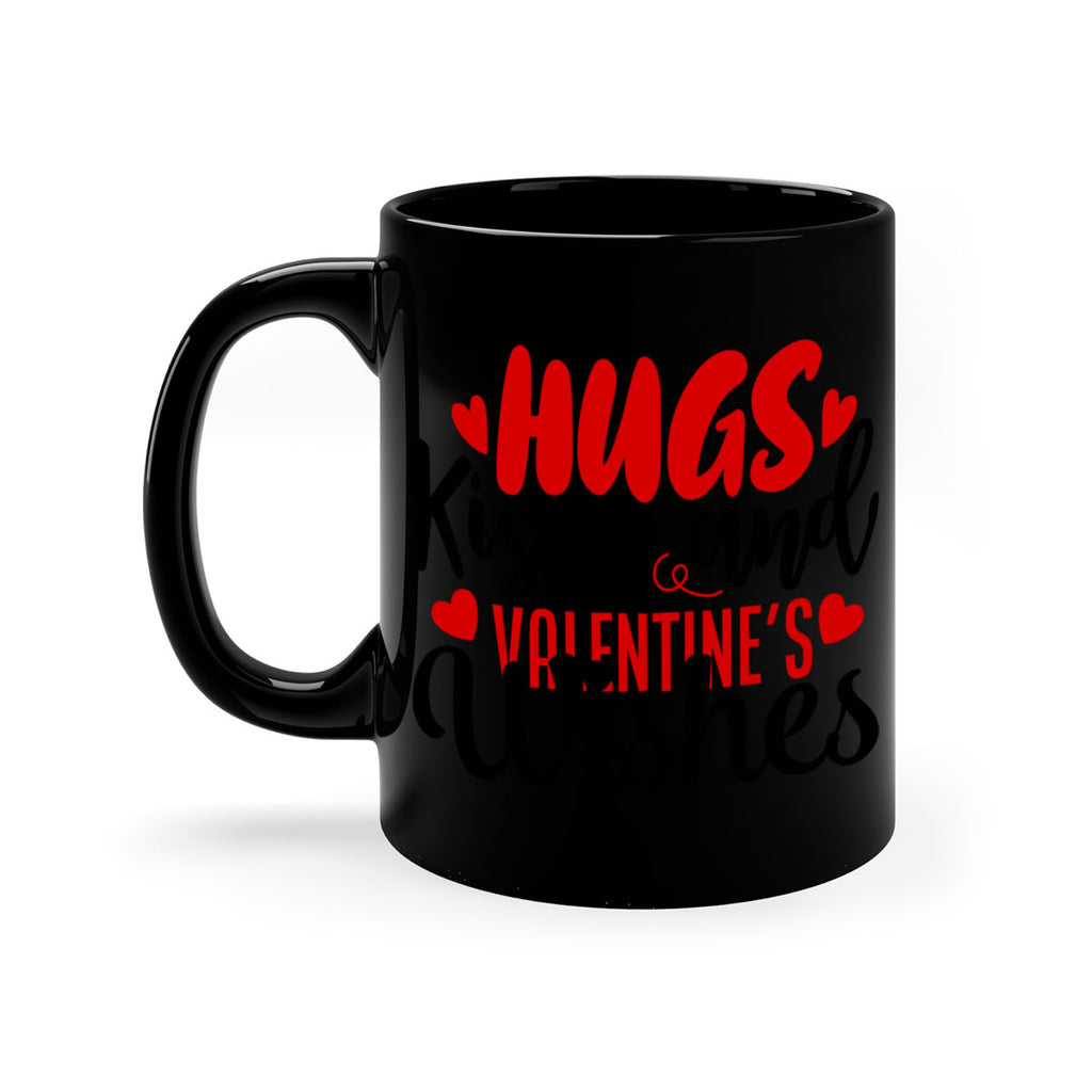 hugs kisses and valentines wishes 78#- valentines day-Mug / Coffee Cup