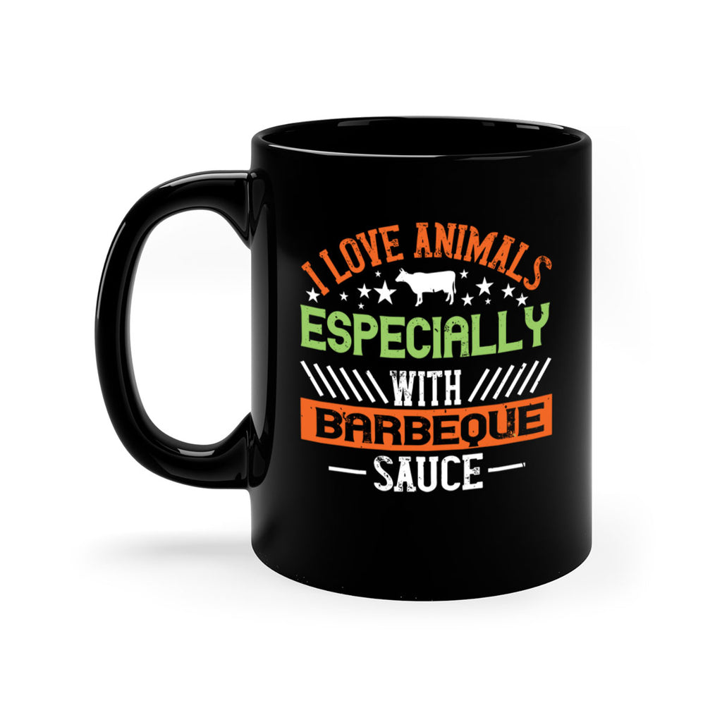 i love animals especially with barbeque sauce 130#- vegan-Mug / Coffee Cup
