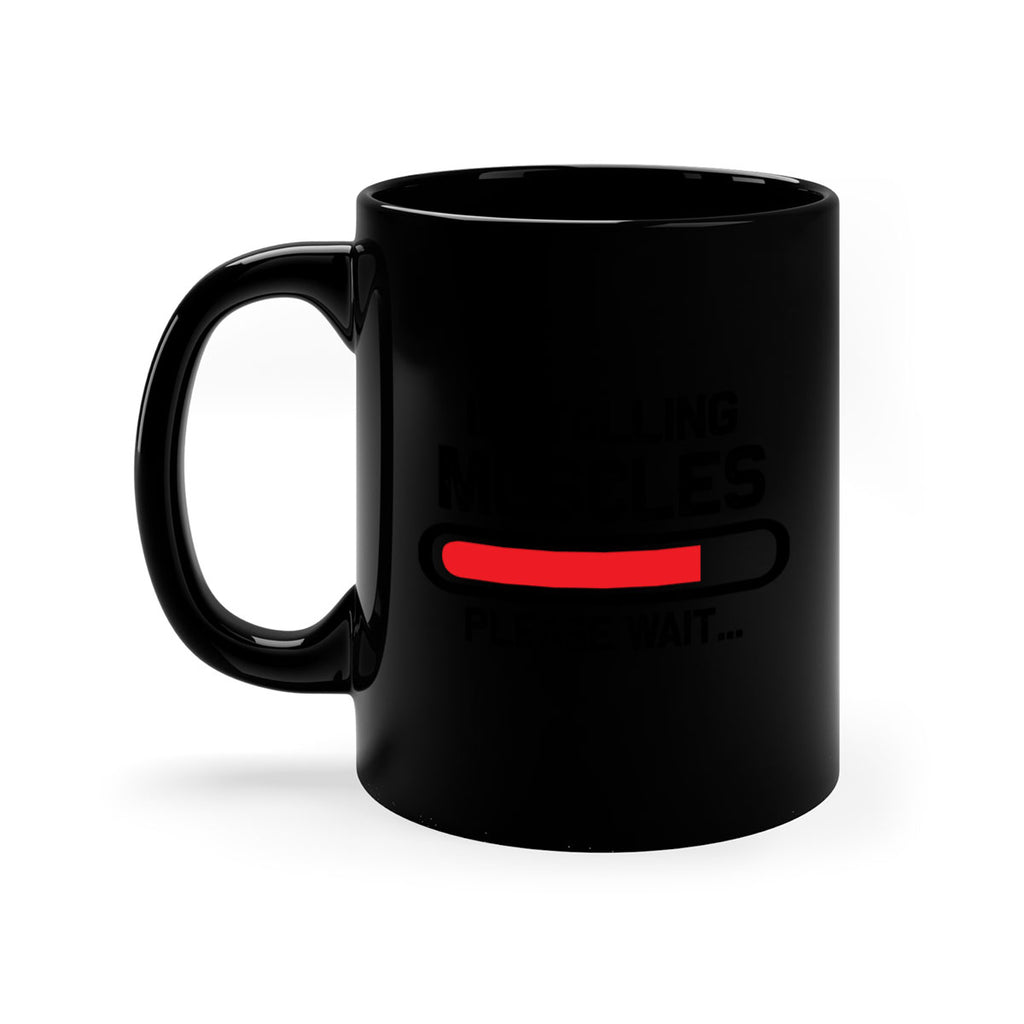 installing muscles please wait 7#- gym-Mug / Coffee Cup