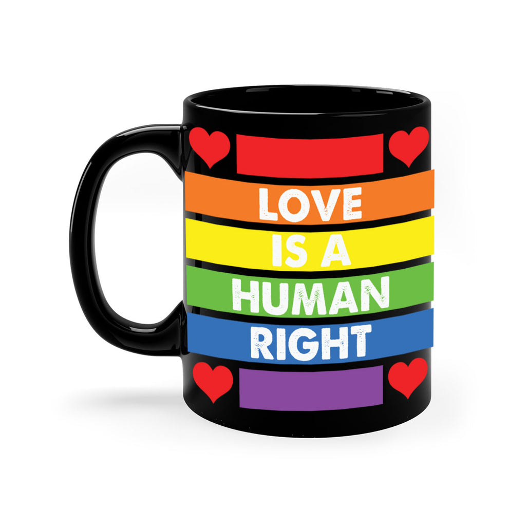 love is a human right lgbt 86#- lgbt-Mug / Coffee Cup
