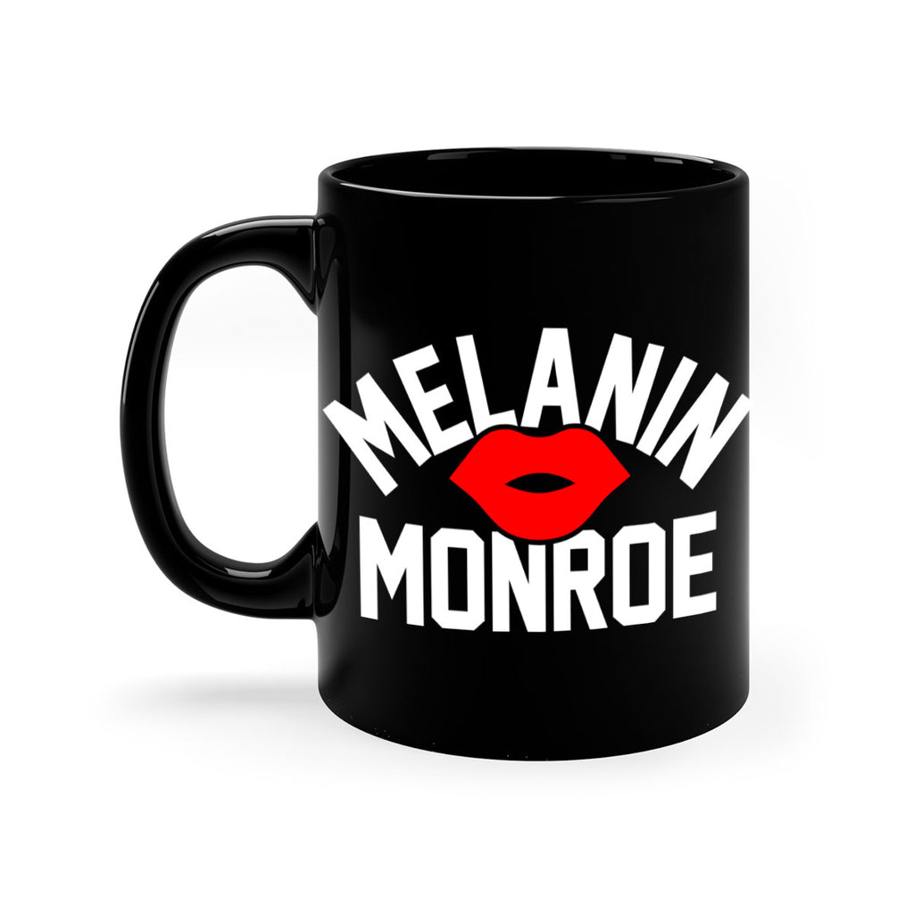 melanin monroe 89#- black words - phrases-Mug / Coffee Cup