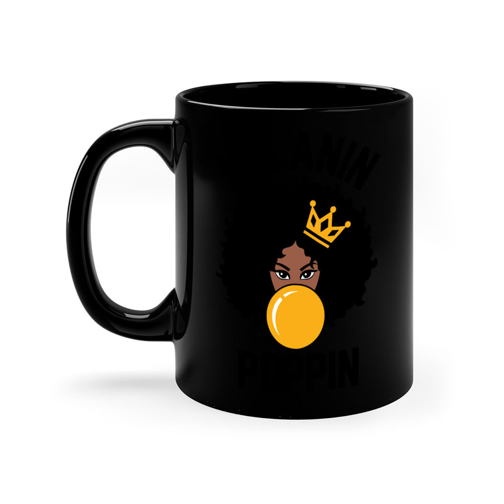 melanin poppin afro girl 25#- Black women - Girls-Mug / Coffee Cup