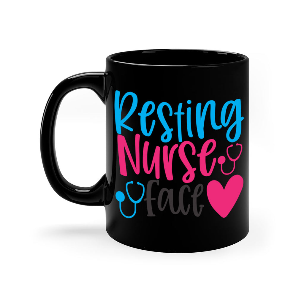 resting nurse face Style Style 56#- nurse-Mug / Coffee Cup