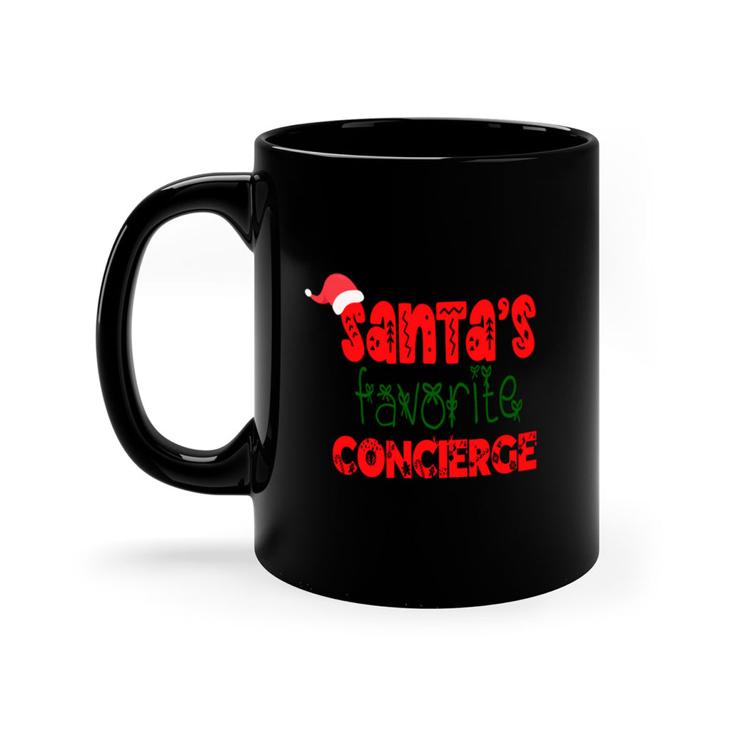 santas favorite concierge style 735#- christmas-Mug / Coffee Cup