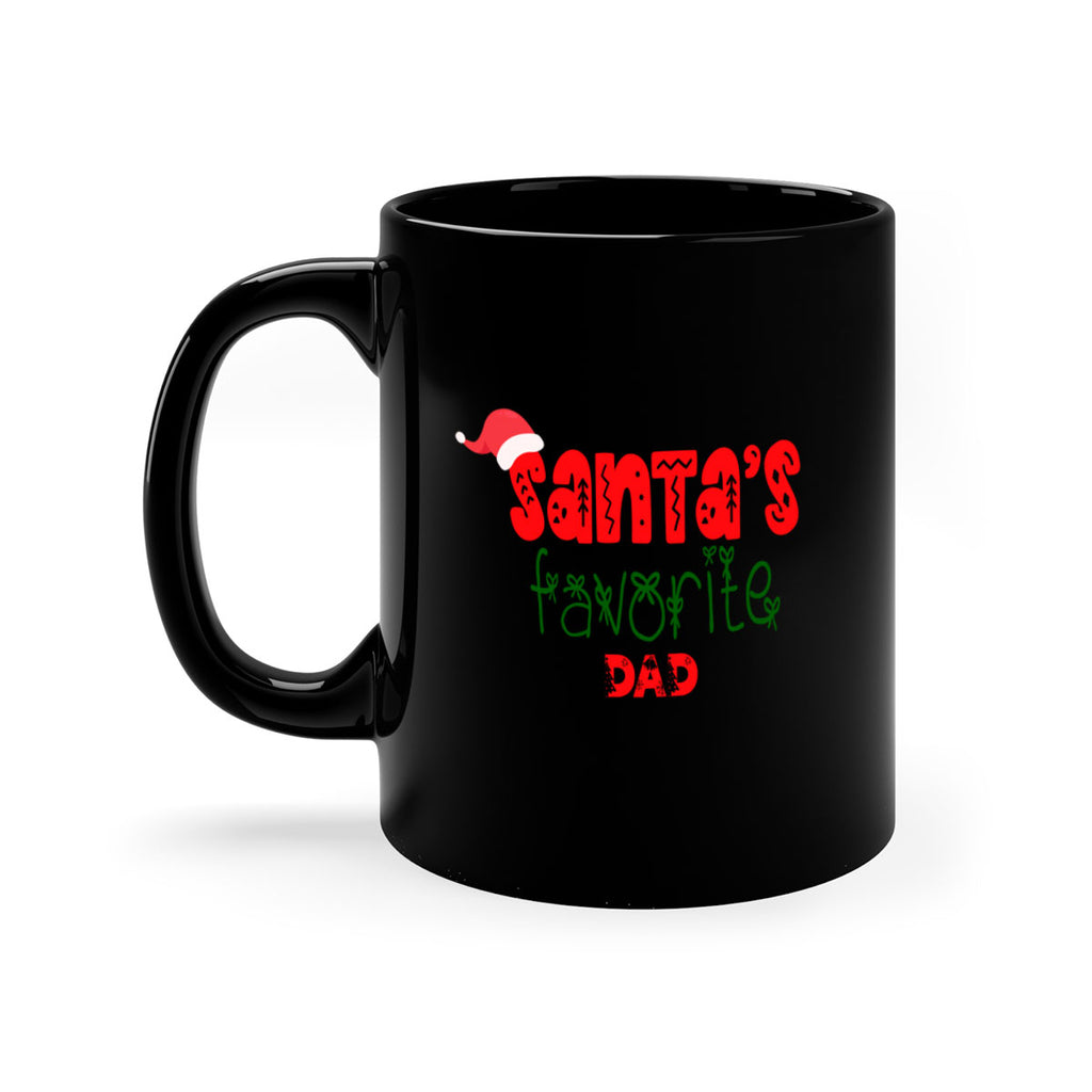 santas favorite dad style 763#- christmas-Mug / Coffee Cup