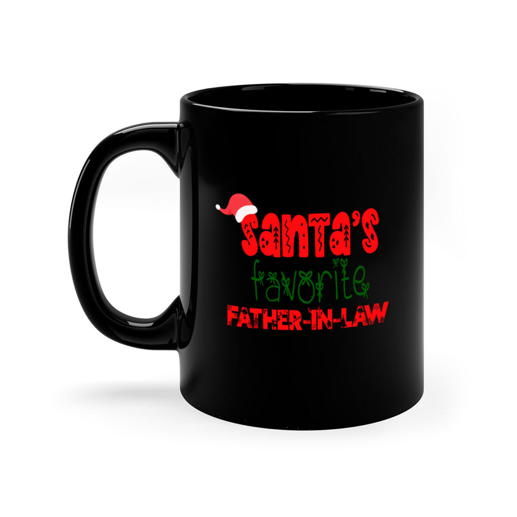 santas favorite father-in-law style 814#- christmas-Mug / Coffee Cup