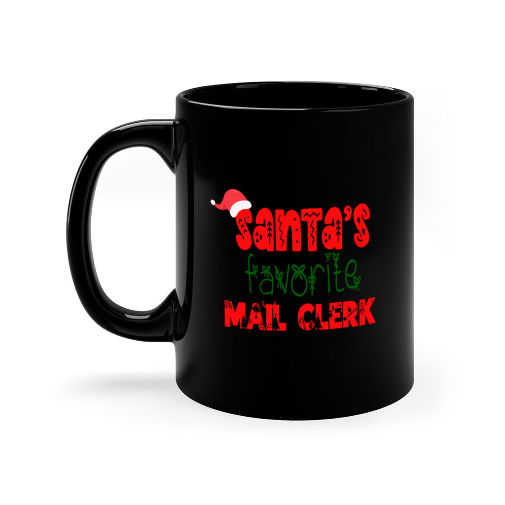 santas favorite mail clerk style 935#- christmas-Mug / Coffee Cup