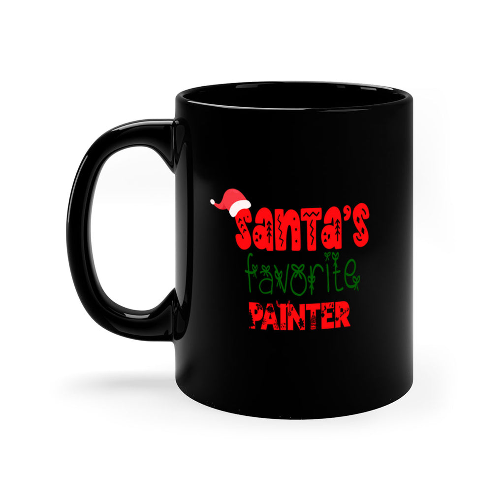 santas favorite painter style 994#- christmas-Mug / Coffee Cup