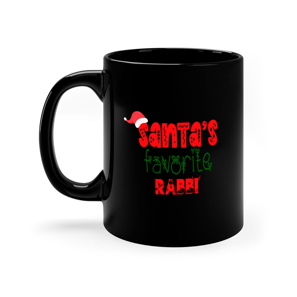 santas favorite rabbi style 1049#- christmas-Mug / Coffee Cup
