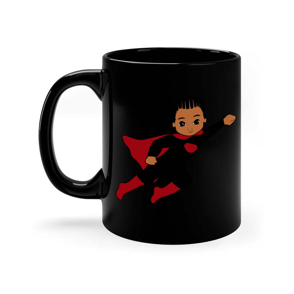 super kid 16#- Black men - Boys-Mug / Coffee Cup