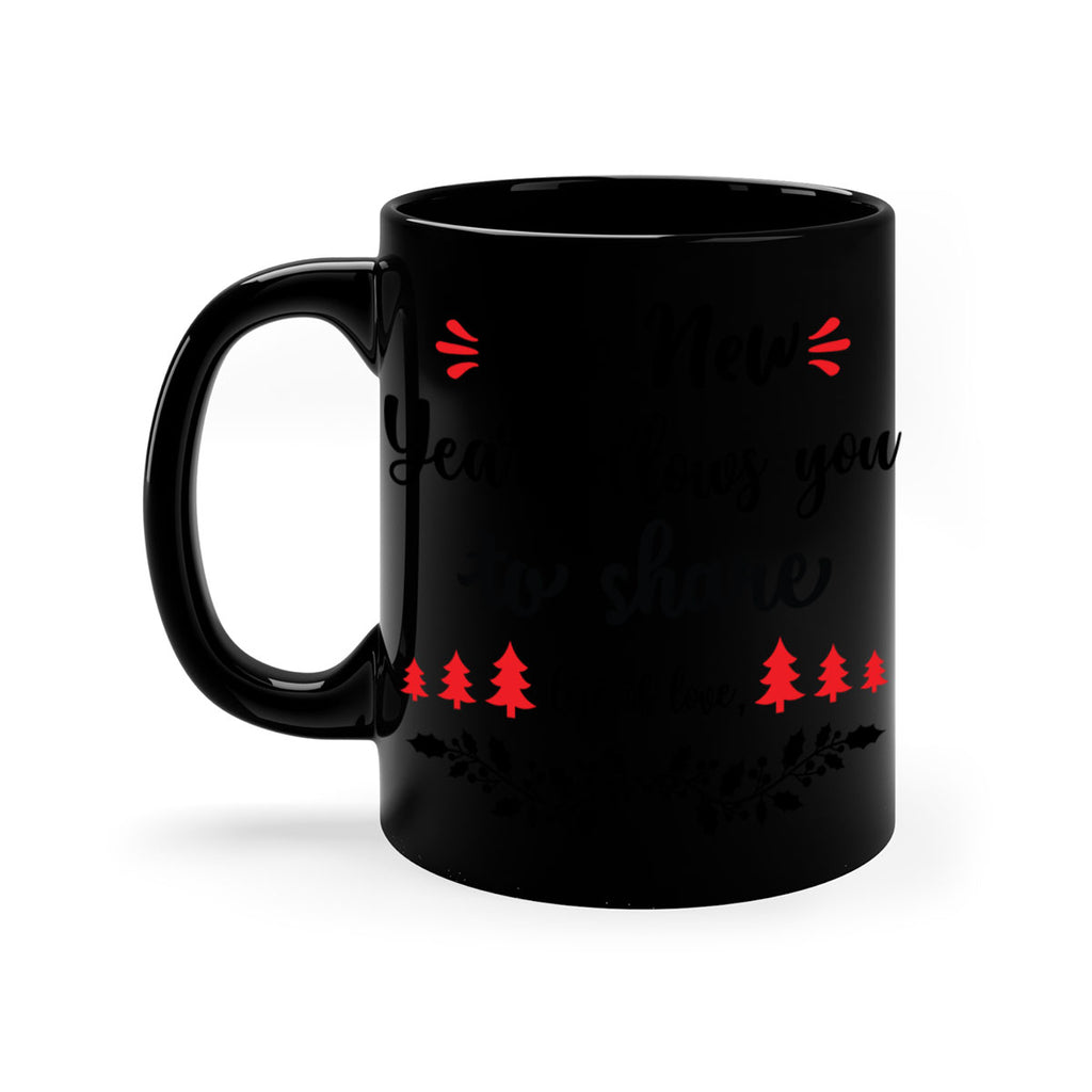 the new year allows you to share lots of love style 1205#- christmas-Mug / Coffee Cup