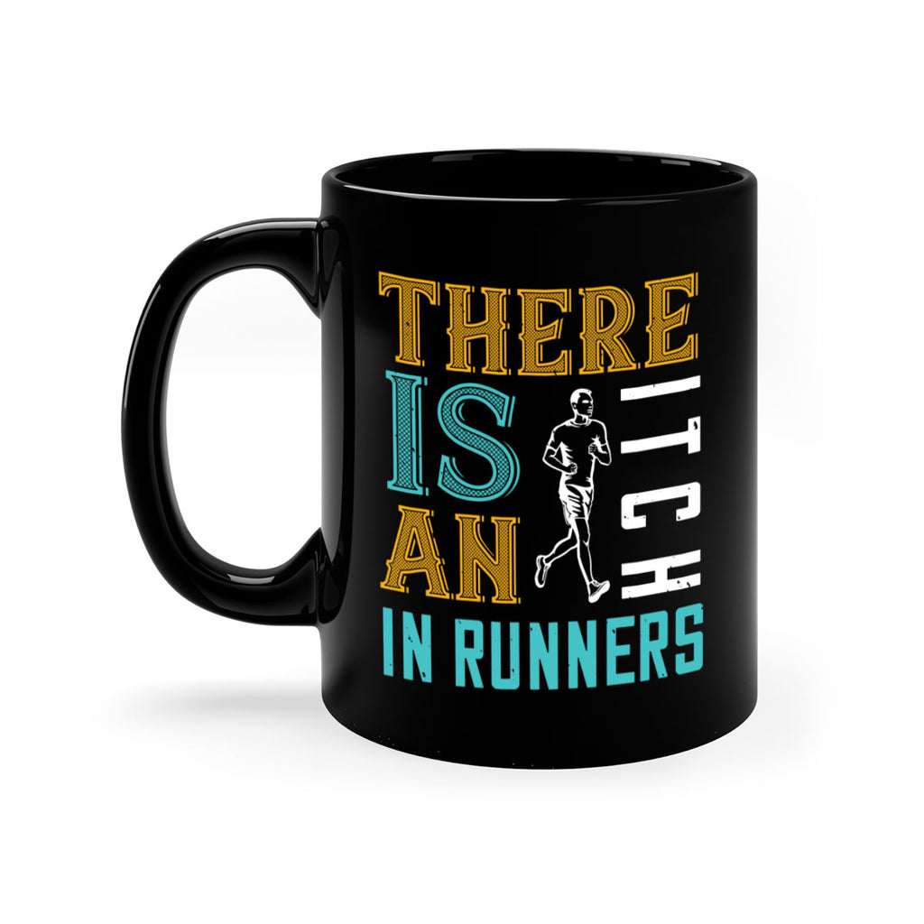 there is an itch in runners 9#- running-Mug / Coffee Cup