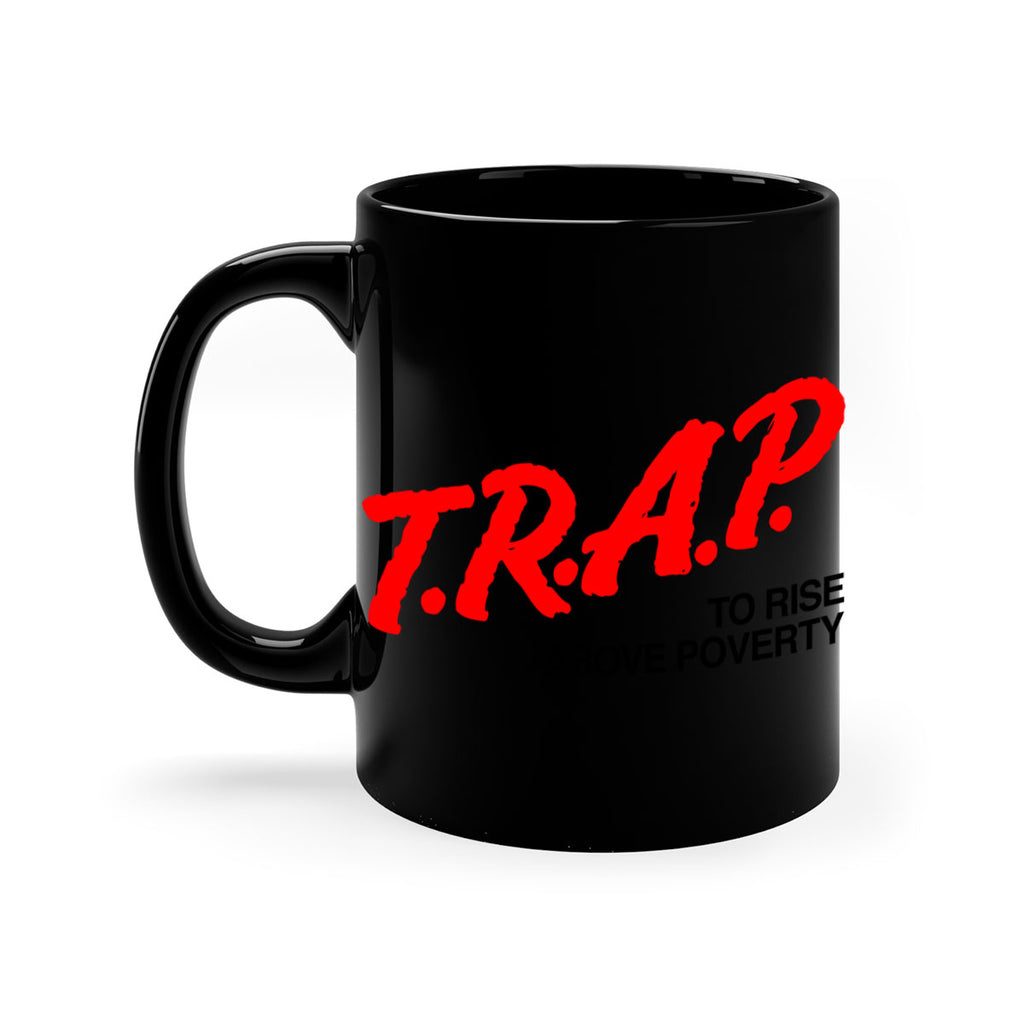 trap 17#- black words - phrases-Mug / Coffee Cup
