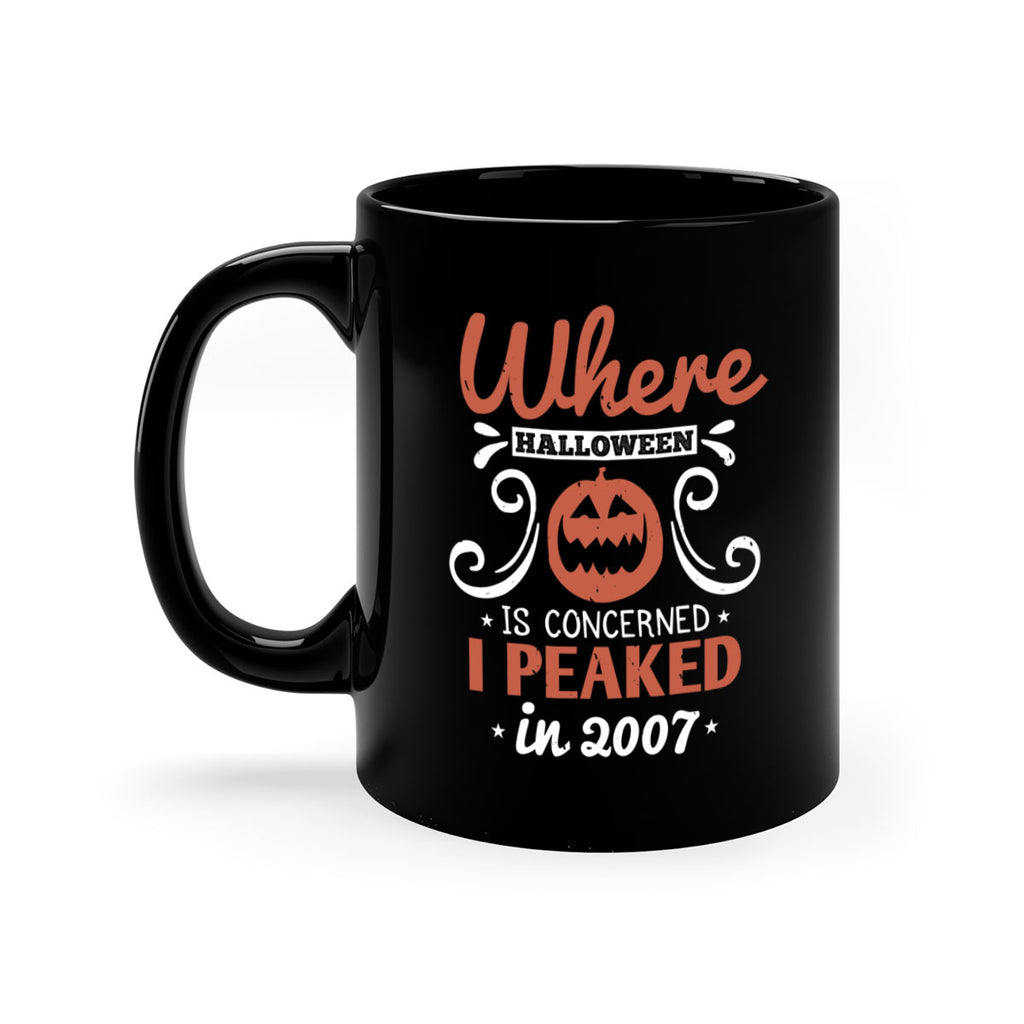 where halloween is 122#- halloween-Mug / Coffee Cup