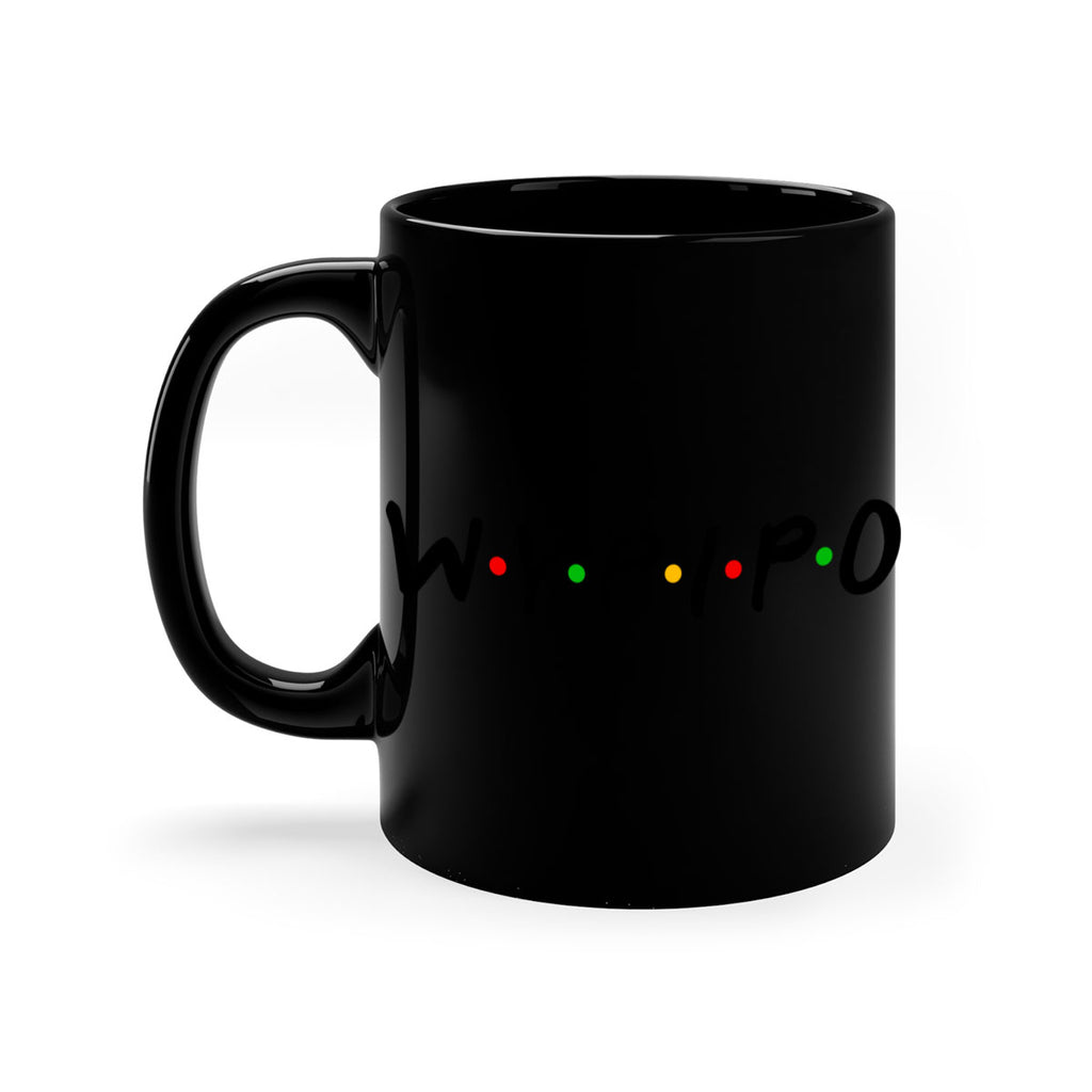 wypipo 7#- black words - phrases-Mug / Coffee Cup
