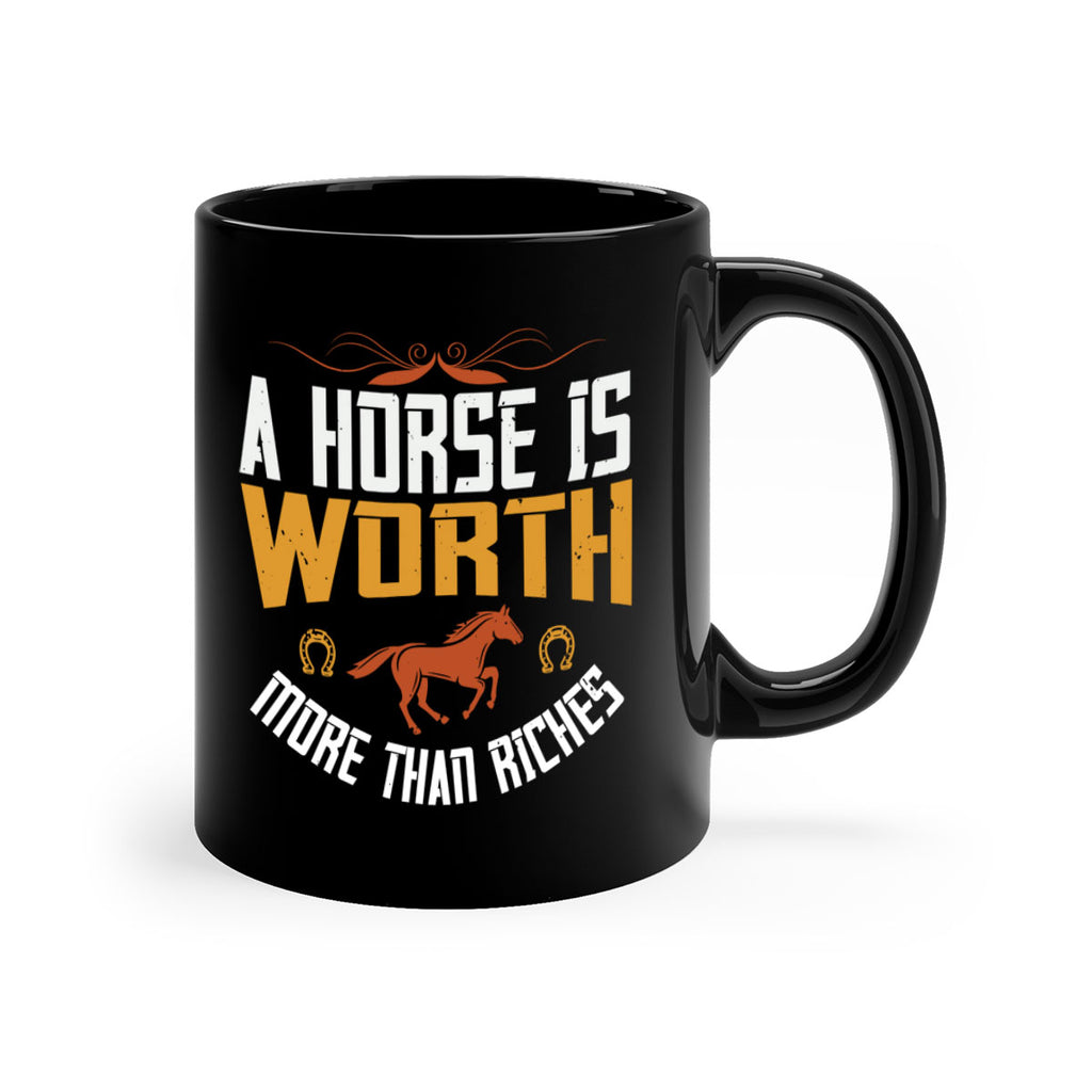 A horse is worth more than riches Style 45#- horse-Mug / Coffee Cup