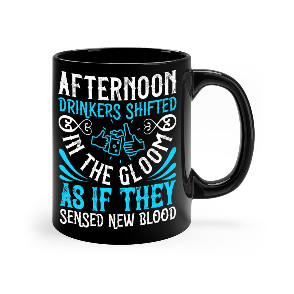 Afternoon drinkers shifted in the gloom as if they sensed new blood Style 28#- Dog-Mug / Coffee Cup
