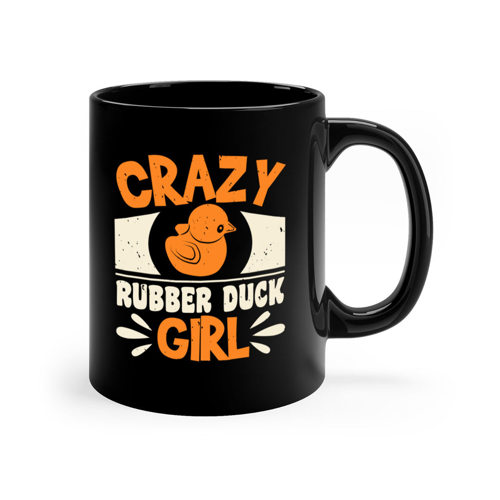 Crazy Rubber Duck Girl Style 4#- duck-Mug / Coffee Cup
