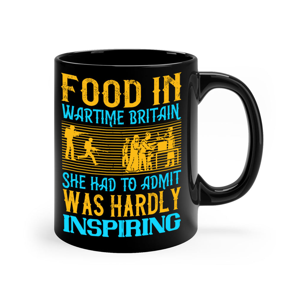Food in wartime Britain she had to admit was hardly inspiring Style 46#- Dog-Mug / Coffee Cup