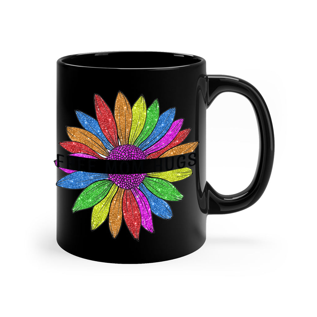 Free Mom Hugs Gay Pride Lgbt Flower 26#- lgbt-Mug / Coffee Cup