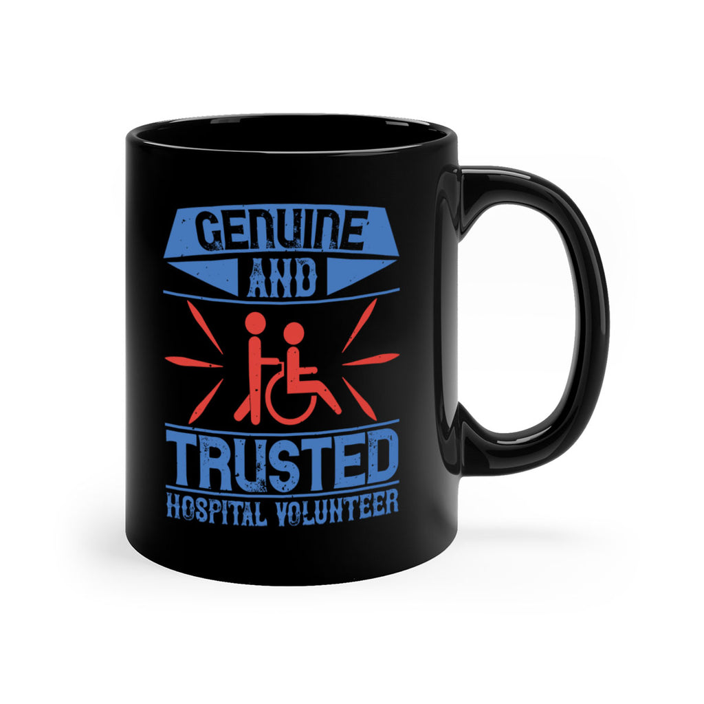 Genuine and Trusted Hospital Volunteer Style 2#-Volunteer-Mug / Coffee Cup