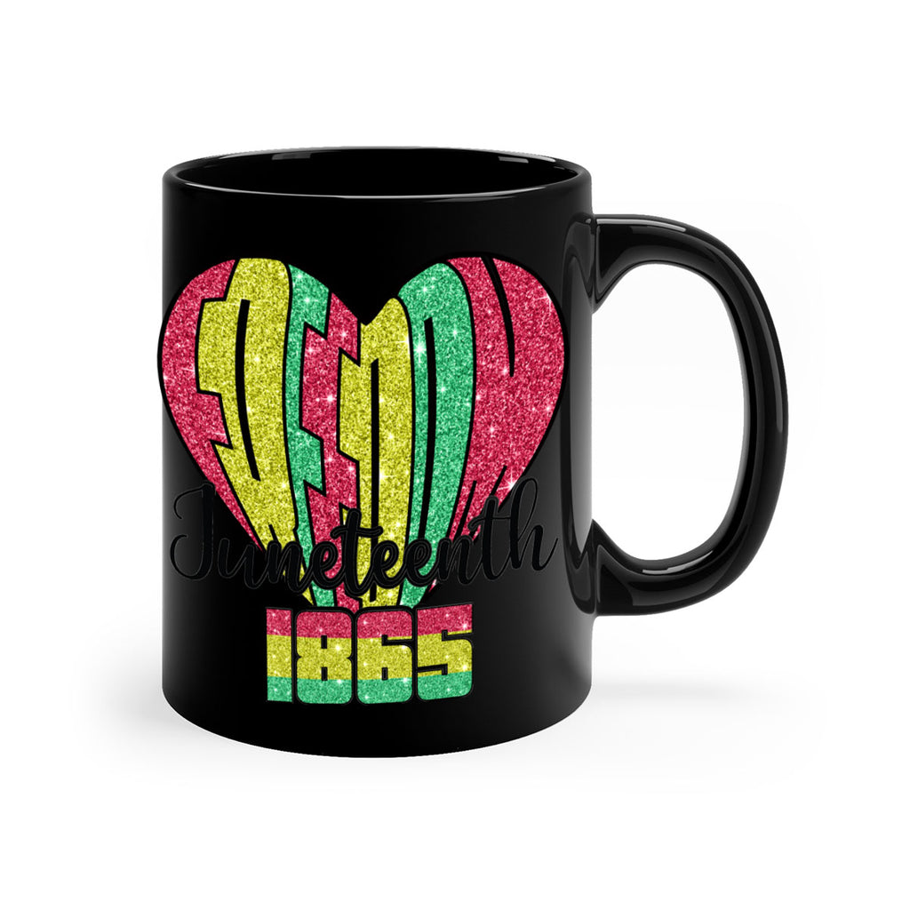 Juneteenth Since 1865 Heart 20#- juneteenth-Mug / Coffee Cup