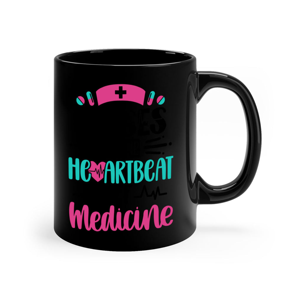 Nurses Are The Heartbeat Style Style 90#- nurse-Mug / Coffee Cup